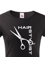 Dámské tričko pro kadeřnice - Hair Stylist
