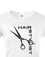 Dámské tričko pro kadeřnice - Hair Stylist