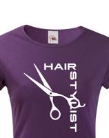 Dámské tričko pro kadeřnice - Hair Stylist