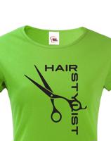 Dámské tričko pro kadeřnice - Hair Stylist