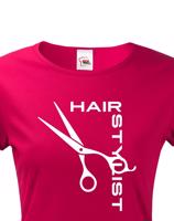 Dámské tričko pro kadeřnice - Hair Stylist