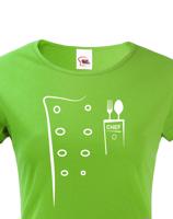 Dámské tričko pro kuchařku s imitaci rondonu - Triko Rondon