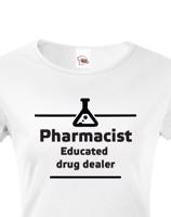 Dámské tričko pro lékarnice - originální motiv