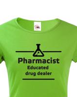 Dámské tričko pro lékarnice - originální motiv