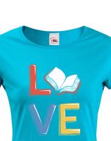 Dámské tričko pro milovníky knížek