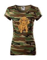 Dámské tričko pro milovníky pejsků - štěně - dárek na narozeniny