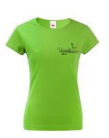 Dámské tričko pro milovníky psů s potiskem Vymarský ohař - skvělý dárek