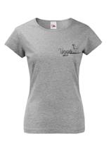 Dámské tričko pro milovníky psů s potiskem Vymarský ohař - skvělý dárek