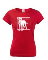 Dámské tričko pro milovníky psů s potiskem Vymarský ohař - skvělý dárek