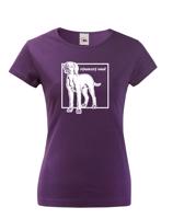 Dámské tričko pro milovníky psů s potiskem Vymarský ohař - skvělý dárek