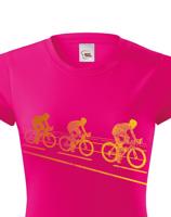Dámské tričko pro milovníky silničních kol