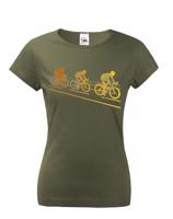 Dámské tričko pro milovníky silničních kol