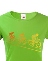 Dámské tričko pro milovníky silničních kol
