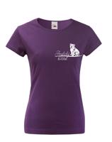 Dámské tričko pro milovníky zvířat - Anglický buldok