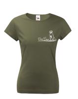 Dámské tričko pro milovníky zvířat - Cane corso