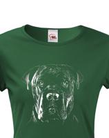 Dámské tričko pro milovníky zvířat - Cane corso
