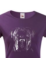 Dámské tričko pro milovníky zvířat - Cane corso