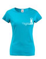 Dámské tričko pro milovníky zvířat - Český strakatý pes