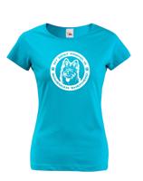 Dámské tričko pro milovníky zvířat - Chodský pes kulatý