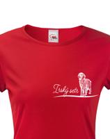 Dámské tričko pro milovníky zvířat - Irský setr