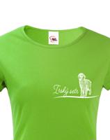 Dámské tričko pro milovníky zvířat - Irský setr