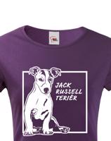 Dámské tričko pro milovníky zvířat -  Jack Russell teriér