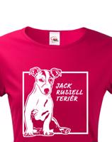 Dámské tričko pro milovníky zvířat -  Jack Russell teriér