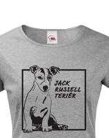 Dámské tričko pro milovníky zvířat -  Jack Russell teriér
