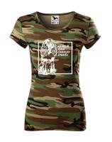 Dámské tričko pro milovníky zvířat - Kavalír King Charles španěl