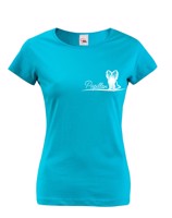 Dámské tričko pro milovníky zvířat - Papillon - dárek na narozeniny