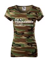Dámské tričko pro programátory Jsem programátor