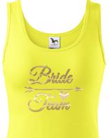 Dámské tričko pro tým nevěsty Bride Team- ideální rozlučková trička