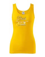 Dámské tričko pro tým nevěsty Bride Team- ideální rozlučková trička