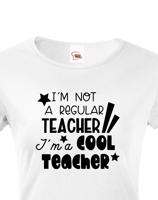 Dámské tričko pro učitelku Cool teacher