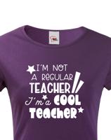 Dámské tričko pro učitelku Cool teacher