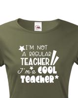 Dámské tričko pro učitelku Cool teacher