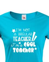 Dámské tričko pro učitelku Cool teacher