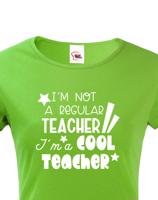Dámské tričko pro učitelku Cool teacher