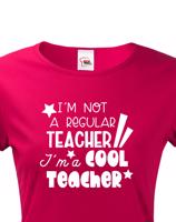 Dámské tričko pro učitelku Cool teacher