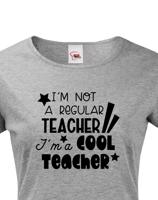 Dámské tričko pro učitelku Cool teacher