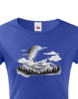 Dámské tričko pro vášnivé cestovatele a milovníky hor