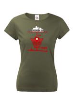 Dámské tričko Racoon city- triko ze série Resident Evil