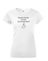 Dámské tričko - Ráno miluji vůni kávy - tričko pro milovníky kávy