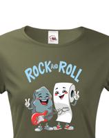 Dámské tričko Rock and roll