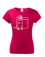 Dámské tričko Rotvajler -  dárek pro milovníky psů