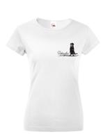Dámské tričko Rotvajler -  dárek pro milovníky psů