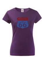 Dámské tričko - Route 66 - legenda cest