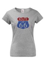 Dámské tričko - Route 66 - legenda cest