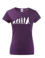 Dámské tričko s filmovým motivem evoluce Star Wars
