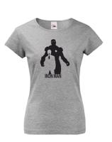 Dámské tričko s motivem IRON MANA - skvělý dárek pro fanoušky Marvel